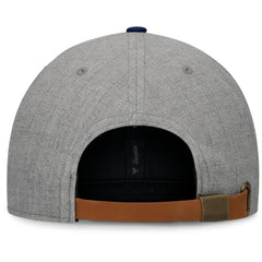 New York Yankees Fanatics Elements Flat Brim Snapbuckle Hat - Heather Gray/Navy Hats
