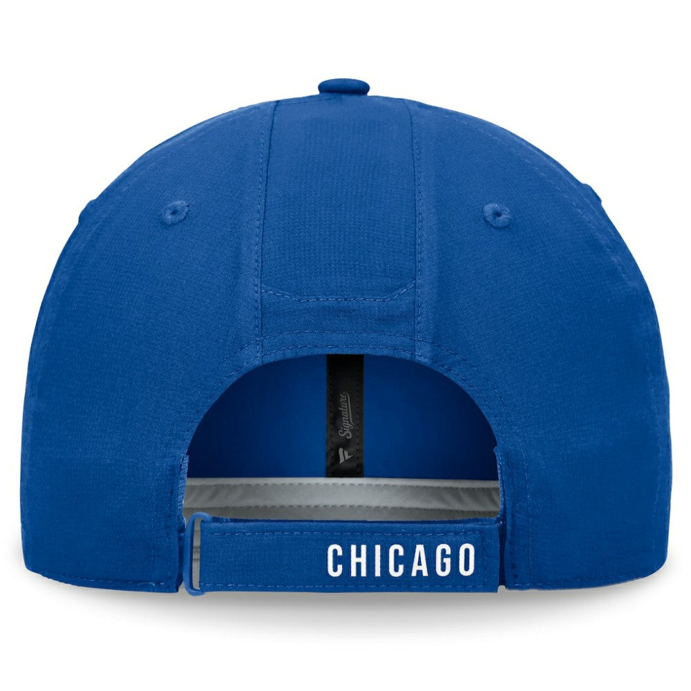 Chicago Cubs Fanatics Front Office Ripstop Unstructured Adjustable Hat - Royal Hats