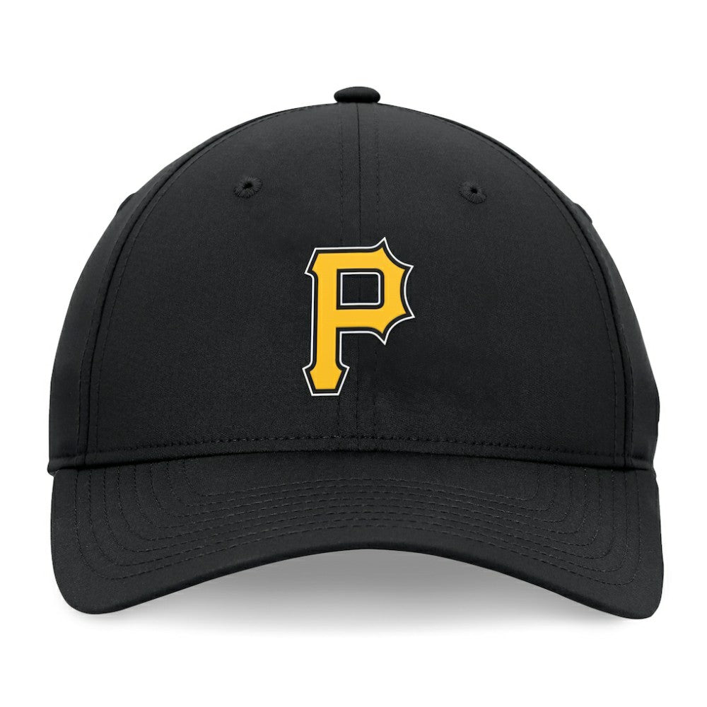 Pittsburgh Pirates Fanatics Front Office Ripstop Unstructured Adjustable Hat - Black Hats