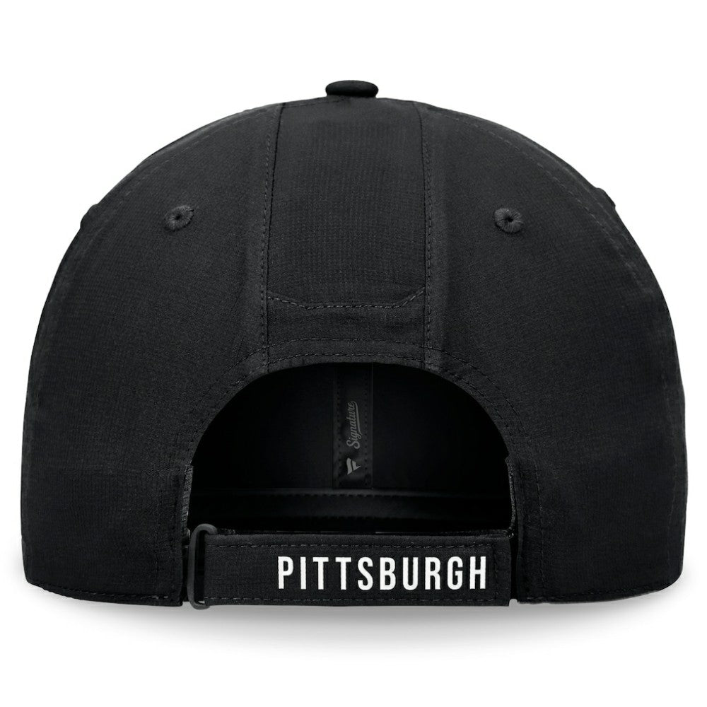 Pittsburgh Pirates Fanatics Front Office Ripstop Unstructured Adjustable Hat - Black Hats