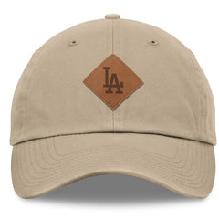 Los Angeles Dodgers Fanatics Elements Microsanded Unstructured Adjustable Hat - Khaki Hats