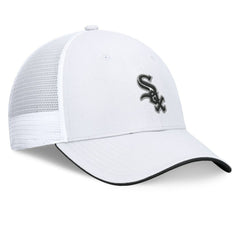 Chicago White Sox Fanatics Front Office Meshback Structured Adjustable Hat - White Hats