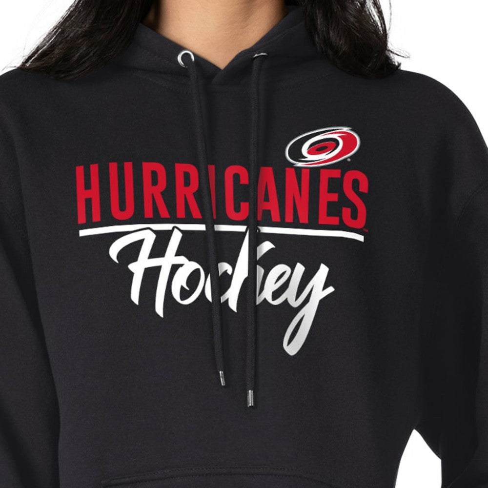 NHL Carolina Hurricanes G-III 4Her by Carl Banks Women's Team Sport Tri-Blend Fleece Hoodie - Black