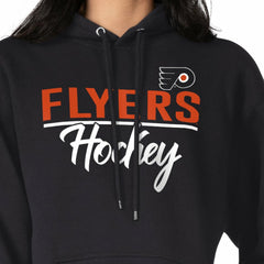 NHL Philadelphia Flyers G-III 4Her by Carl Banks Women's Team Sport Tri-Blend Fleece Hoodie - Black