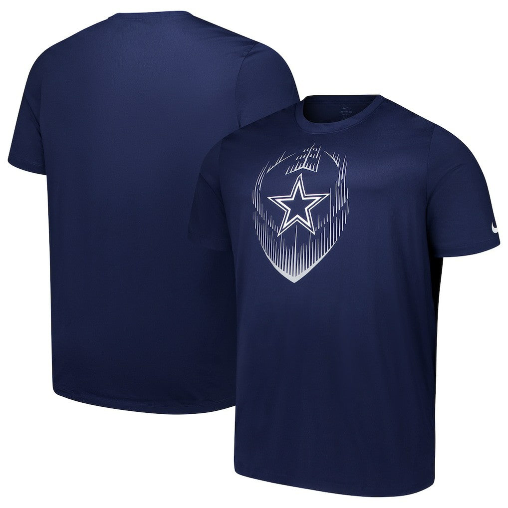 Dallas Cowboys Big & Tall Blitz Legend Icon T-Shirt Navy