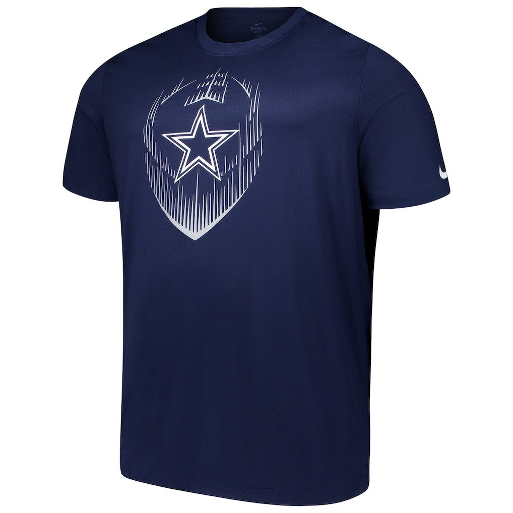 Dallas Cowboys Big & Tall Blitz Legend Icon T-Shirt Navy