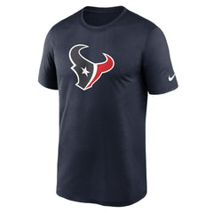 Houston Texans Primetime Legend Logo Performance T-Shirt Navy