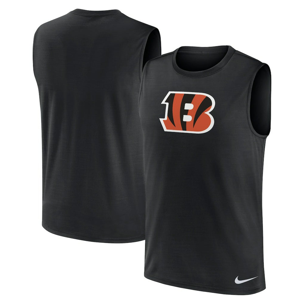 Cincinnati Bengals Blitz Legend Dri-FIT Muscle Tank Top Black