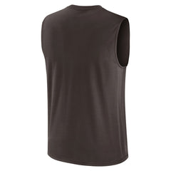 Cleveland Browns Blitz Legend Dri-FIT Muscle Tank Top Brown