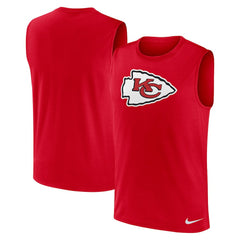 Kansas City Chiefs Blitz Legend Dri-FIT Muscle Tank Top Red