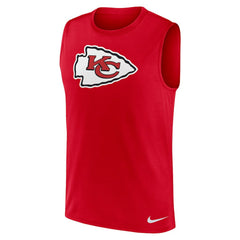 Kansas City Chiefs Blitz Legend Dri-FIT Muscle Tank Top Red