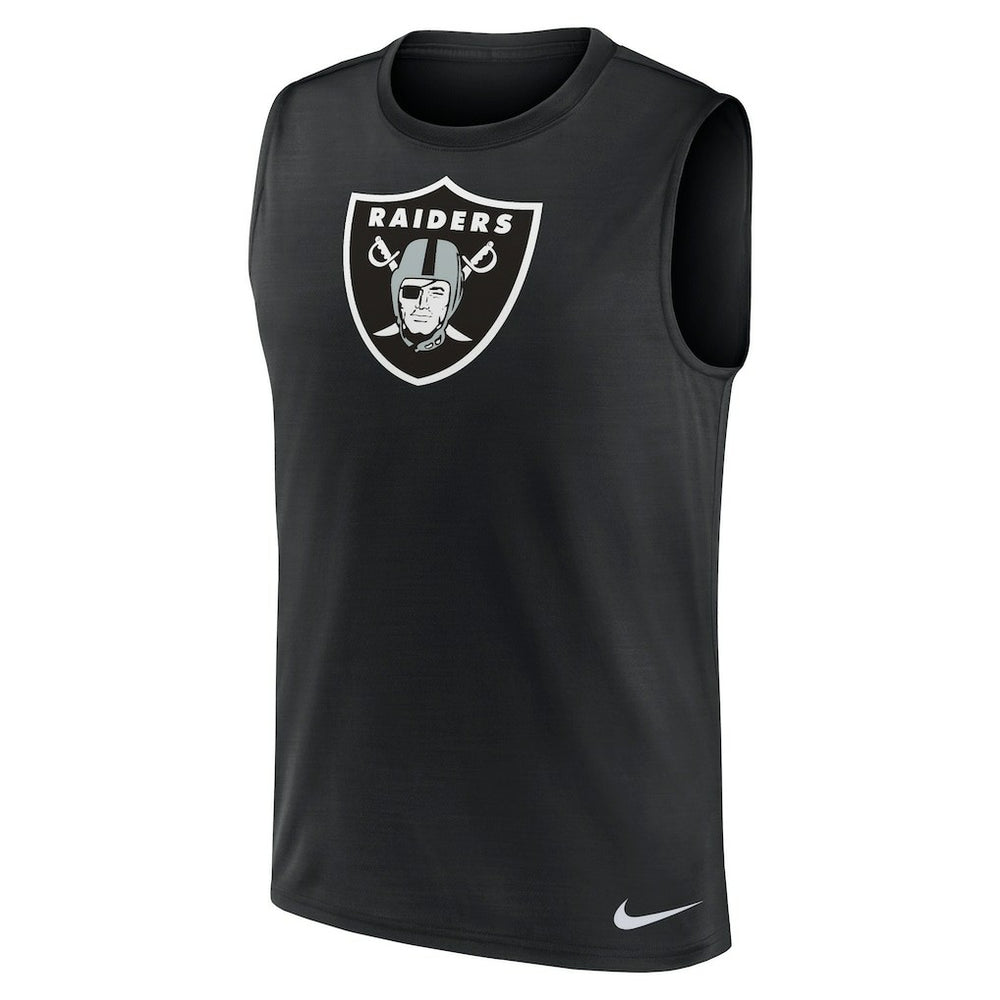 Las Vegas Raiders Blitz Legend Dri-FIT Muscle Tank Top Black