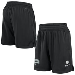 Las Vegas Raiders 2024 Sideline Performance Mesh Shorts Black