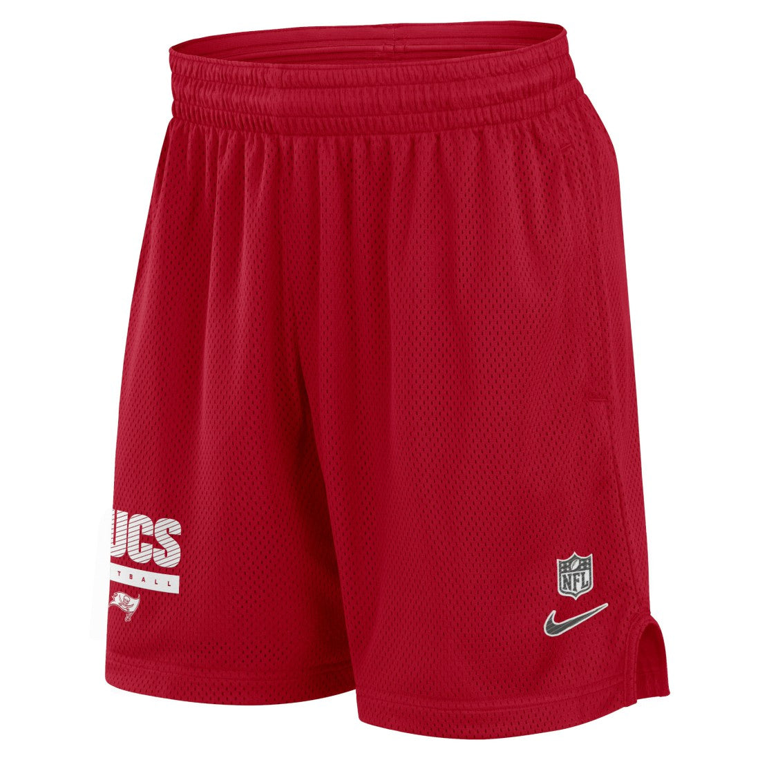 Tampa Bay Buccaneers 2024 Sideline Performance Mesh Shorts Red
