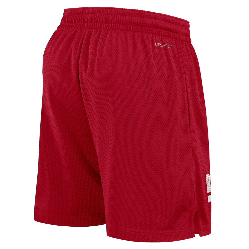 Tampa Bay Buccaneers 2024 Sideline Performance Mesh Shorts Red