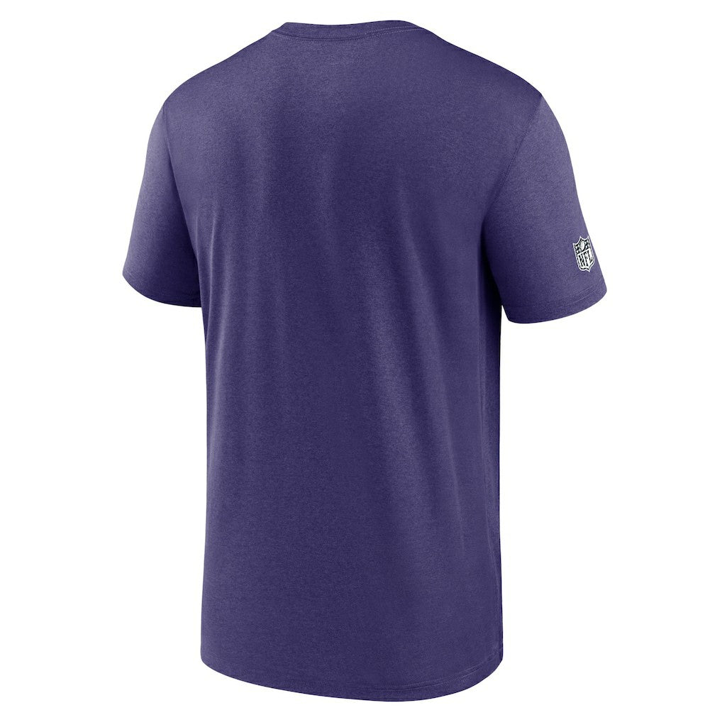 Baltimore Ravens Sideline Legend Performance T-Shirt Purple