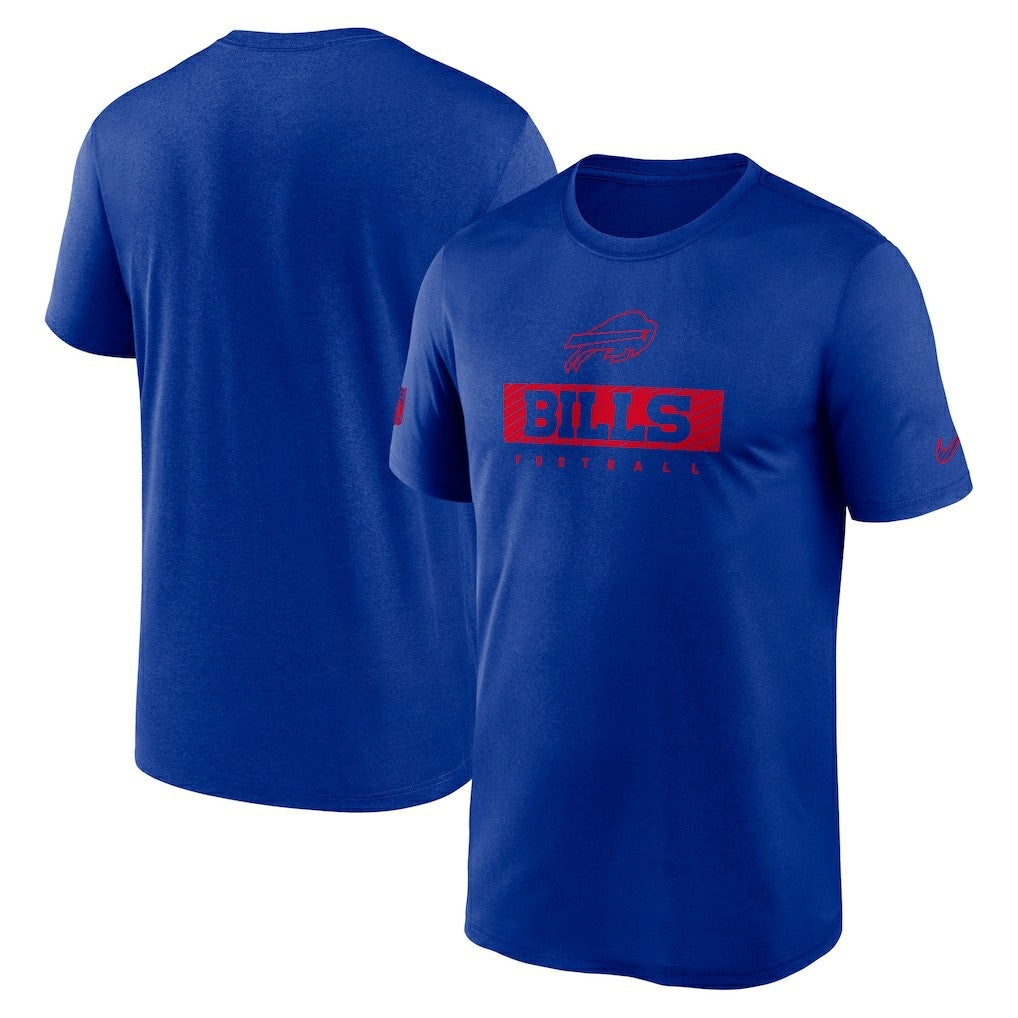 Buffalo Bills Sideline Legend Performance T-Shirt Royal