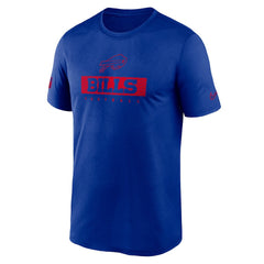 Buffalo Bills Sideline Legend Performance T-Shirt Royal
