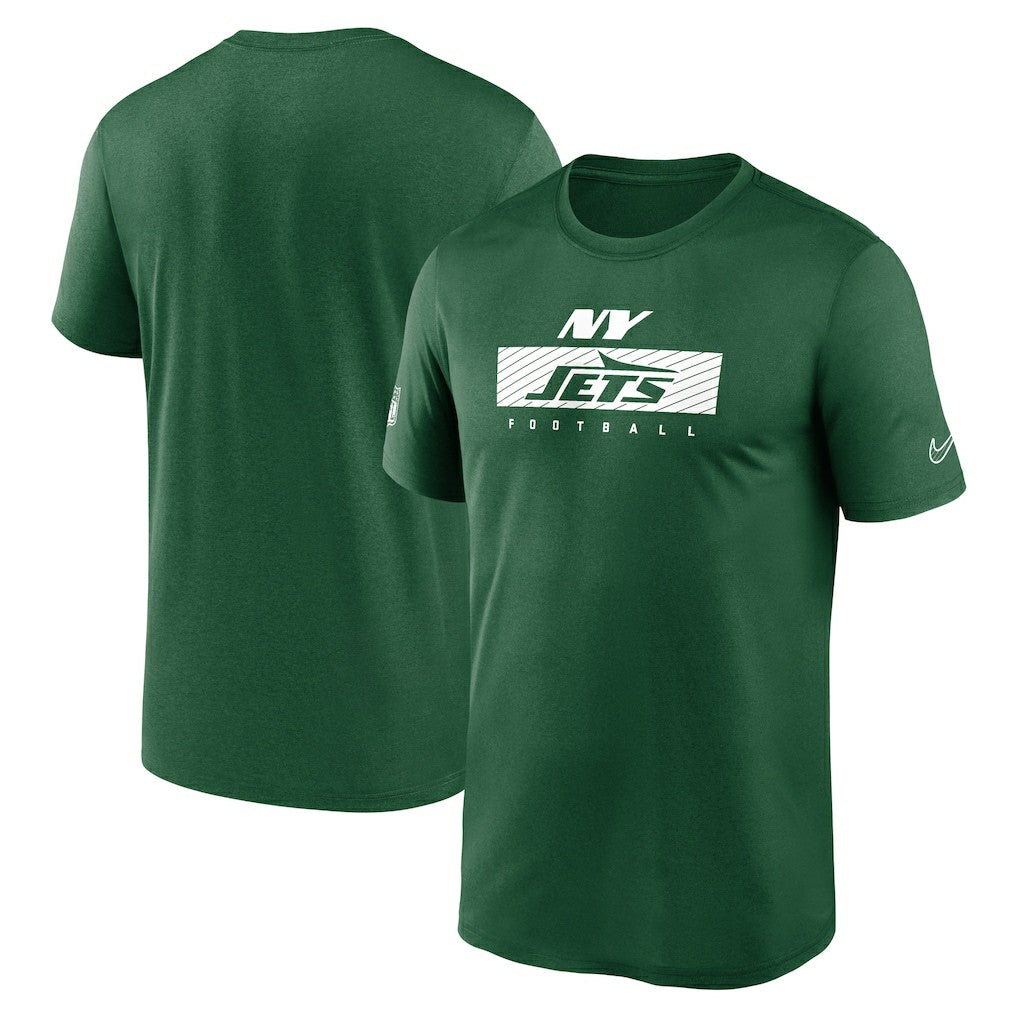 New York Jets Sideline Legend Performance T-Shirt Green