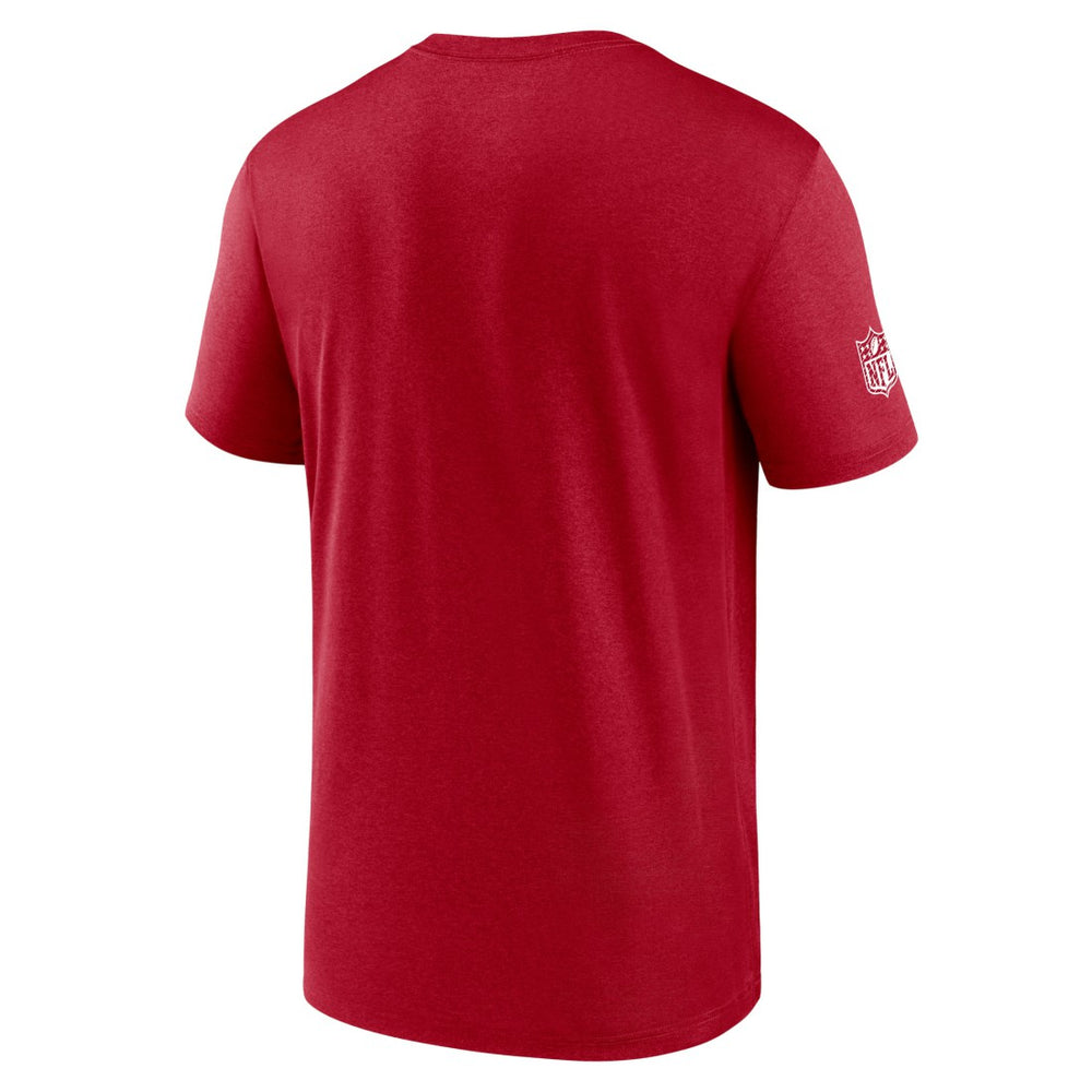 Tampa Bay Buccaneers Sideline Legend Performance T-Shirt Red