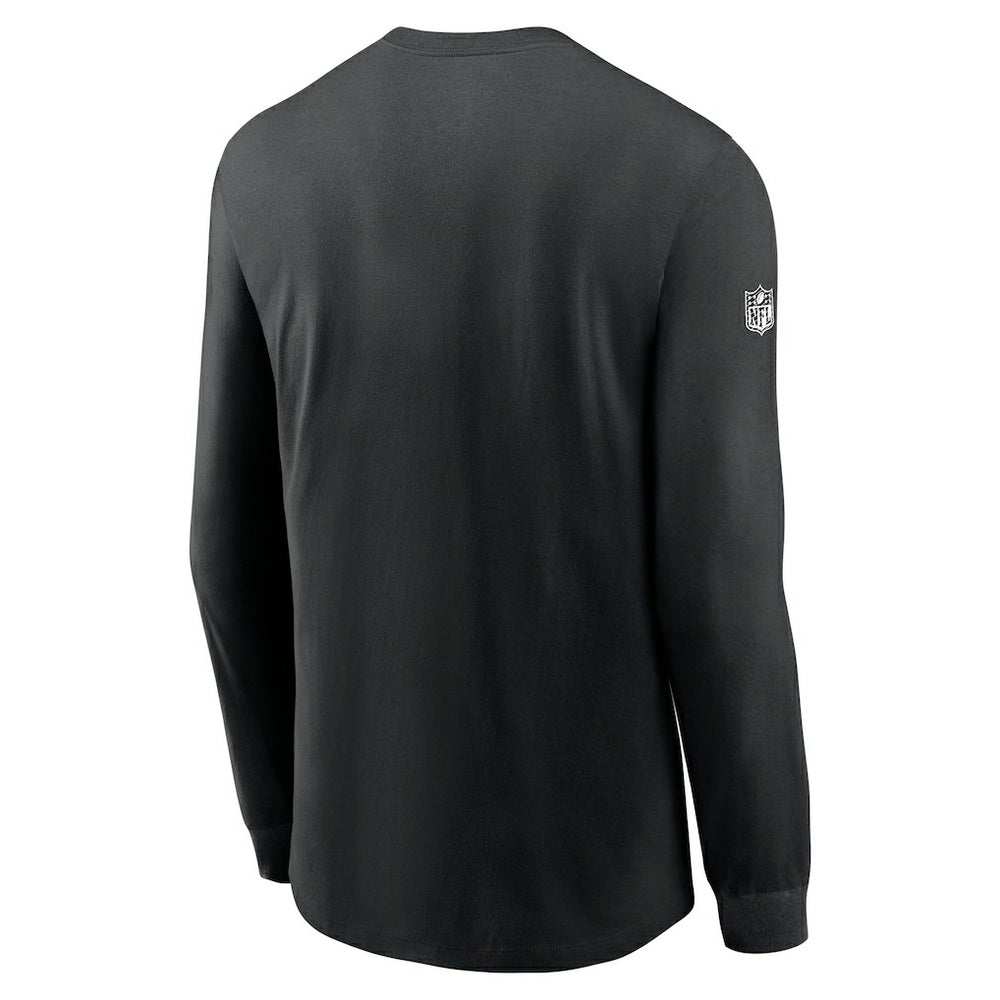 Baltimore Ravens Sideline Dri-FIT Long Sleeve T-Shirt Black