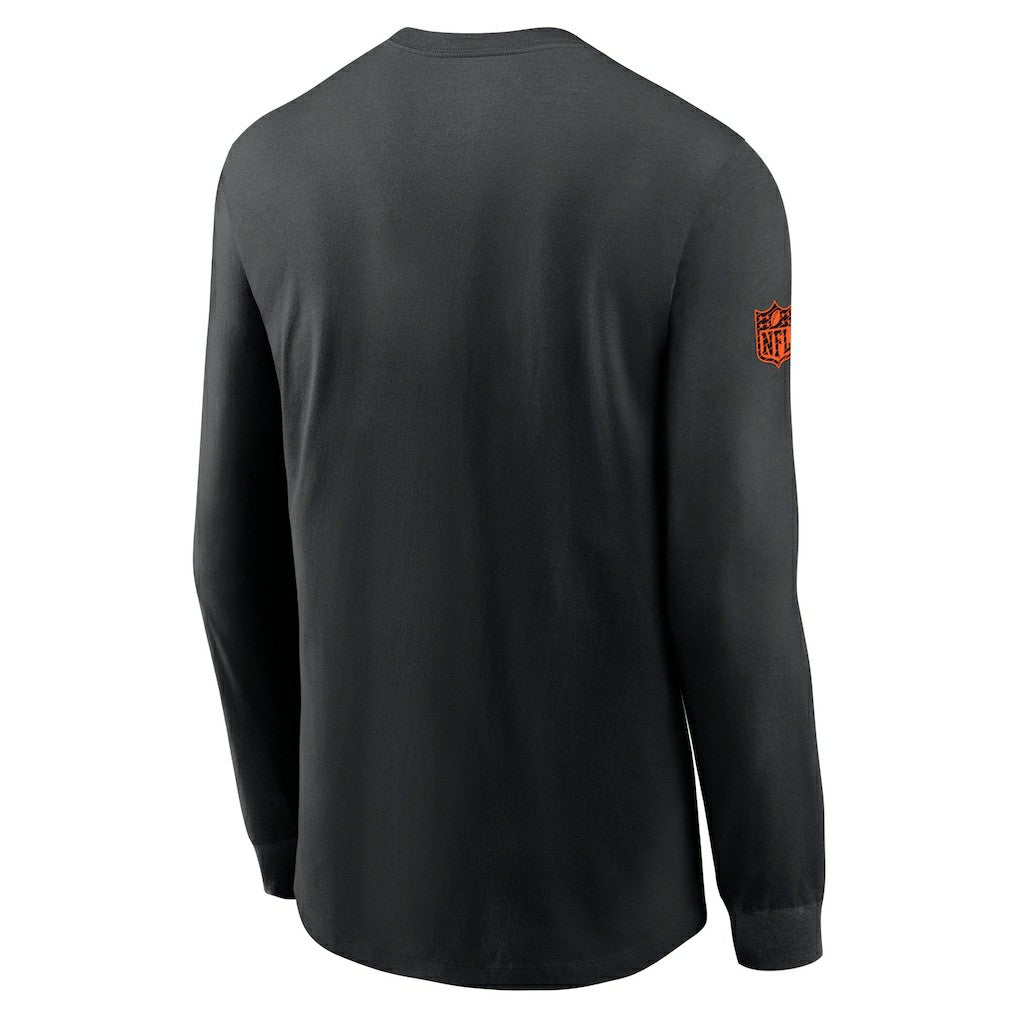Cincinnati Bengals Sideline Dri-FIT Long Sleeve T-Shirt Black