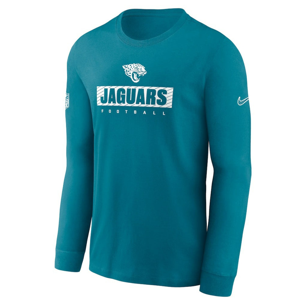 Jacksonville Jaguars Sideline Dri-FIT Long Sleeve T-Shirt Teal