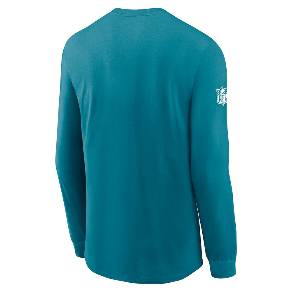 Jacksonville Jaguars Sideline Dri-FIT Long Sleeve T-Shirt Teal