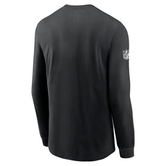 New York Jets Sideline Dri-FIT Long Sleeve T-Shirt Black
