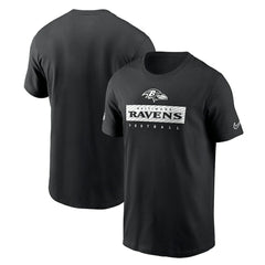 Baltimore Ravens Sideline Performance T-Shirt Black