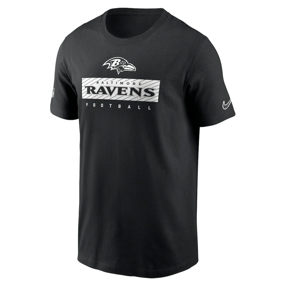 Baltimore Ravens Sideline Performance T-Shirt Black