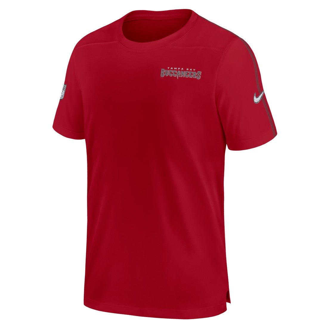 Tampa Bay Buccaneers 2024 Sideline Coach UV Performance T-Shirt Red