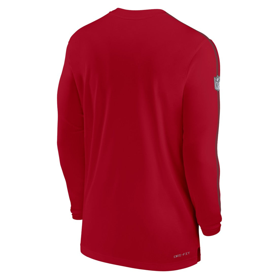 Tampa Bay Buccaneers Sideline Coach UV Performance Long Sleeve T-Shirt Red