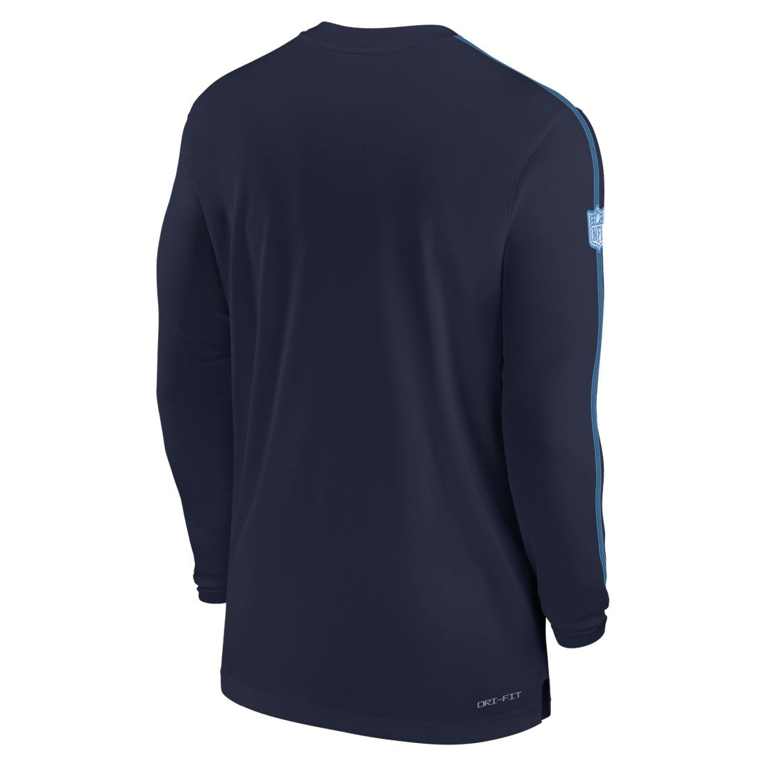 Tennessee Titans Sideline Coach UV Performance Long Sleeve T-Shirt Navy