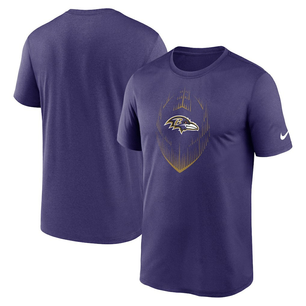 Baltimore Ravens Primetime Legend Icon Performance T-Shirt Purple