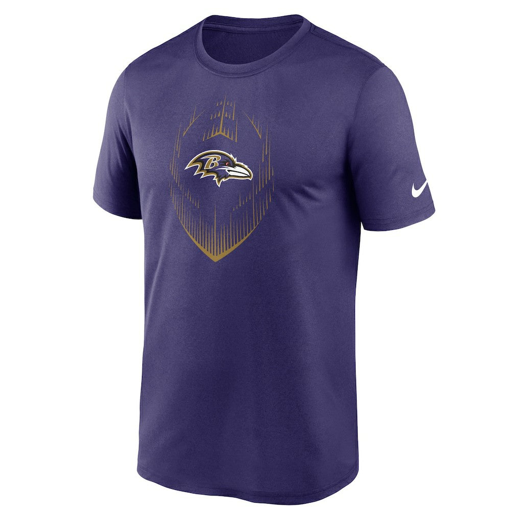 Baltimore Ravens Primetime Legend Icon Performance T-Shirt Purple