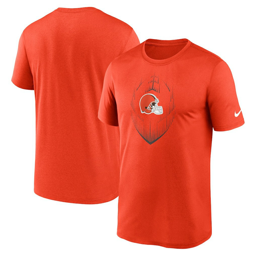 Cleveland Browns Primetime Legend Icon Performance T-Shirt Orange
