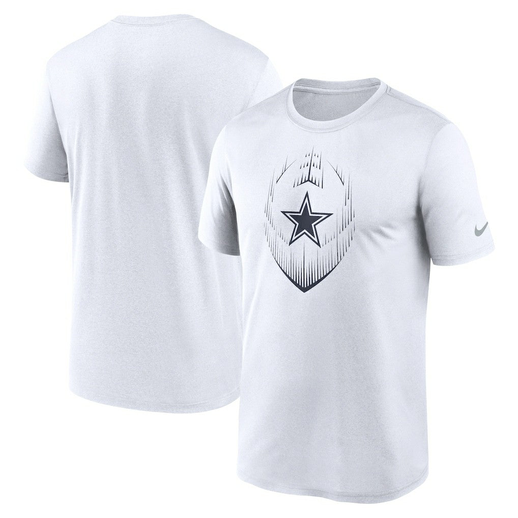 Dallas Cowboys Primetime Legend Icon Performance T-Shirt White