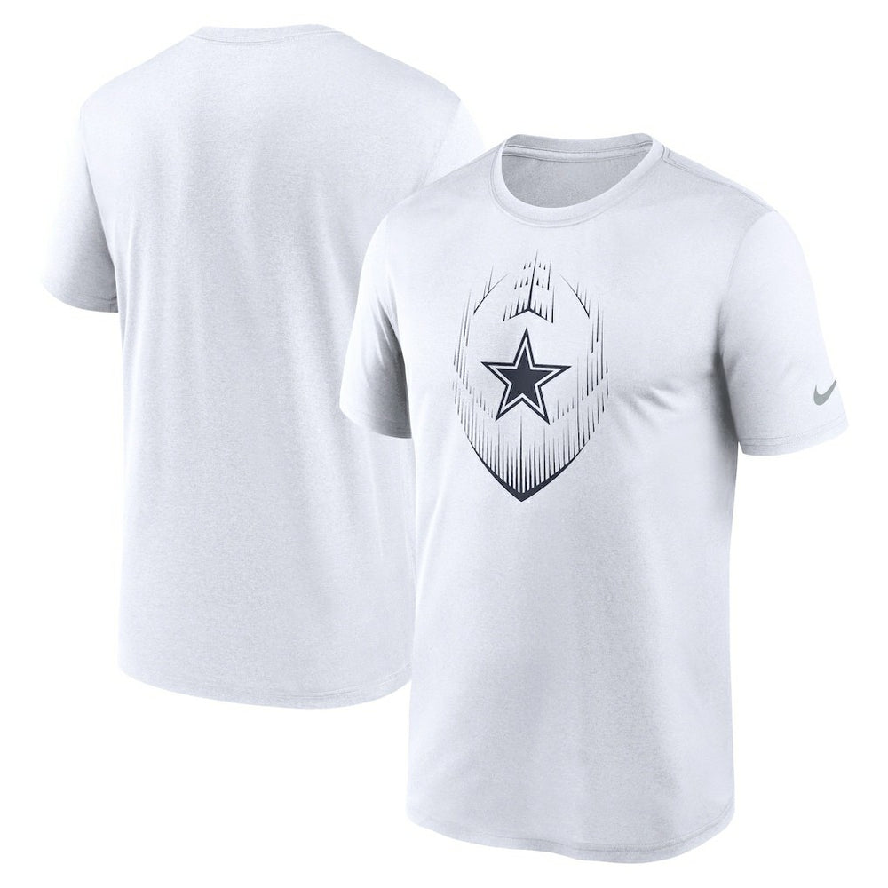 Dallas Cowboys Primetime Legend Icon Performance T-Shirt White