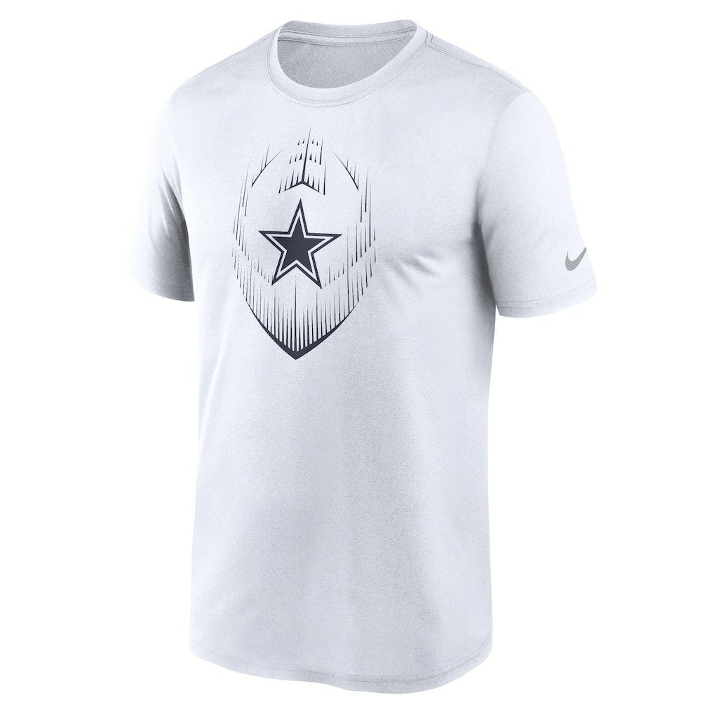 Dallas Cowboys Primetime Legend Icon Performance T-Shirt White