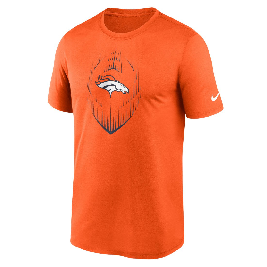 Denver Broncos Primetime Legend Icon Performance T-Shirt Orange