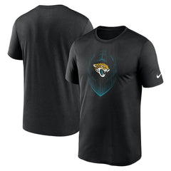 Jacksonville Jaguars Primetime Legend Icon Performance T-Shirt Black
