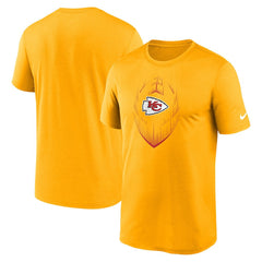 Kansas City Chiefs Primetime Legend Icon Performance T-Shirt Gold