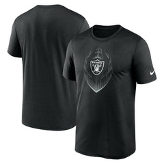 Las Vegas Raiders Primetime Legend Icon Performance T-Shirt Black