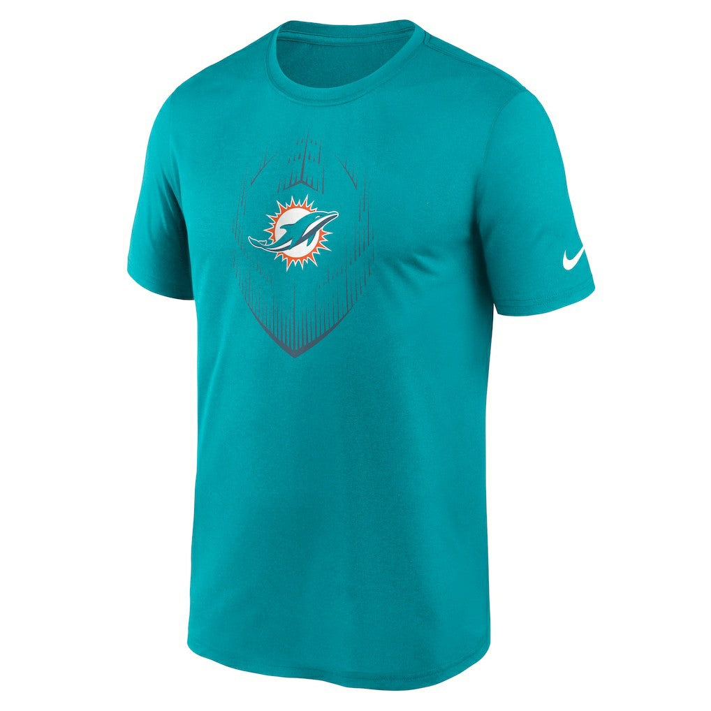 Miami Dolphins Primetime Legend Icon Performance T-Shirt Aqua
