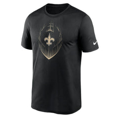 New Orleans Saints Primetime Legend Icon Performance T-Shirt Black