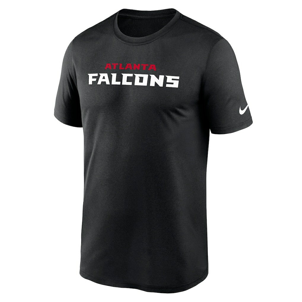 Atlanta Falcons Primetime Legend Wordmark Performance T-Shirt Black