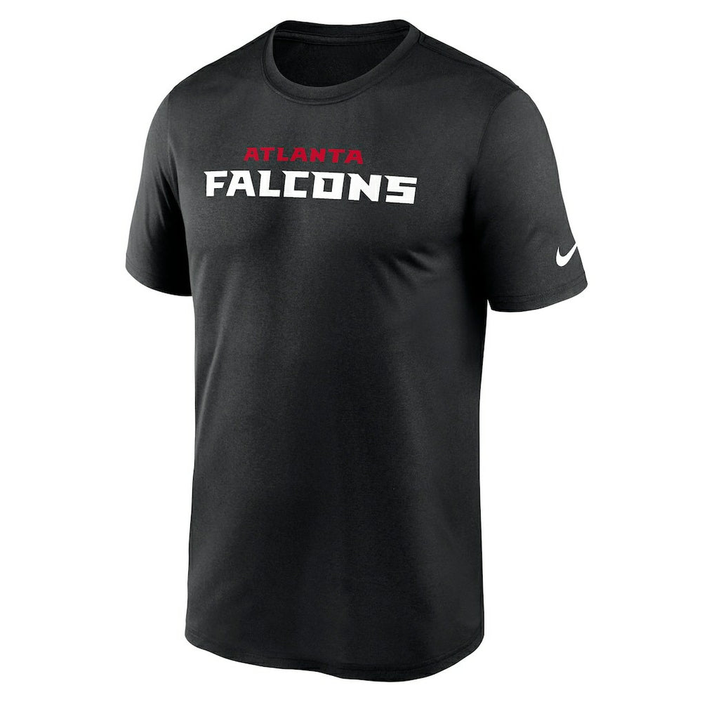 Atlanta Falcons Primetime Legend Wordmark Performance T-Shirt Black