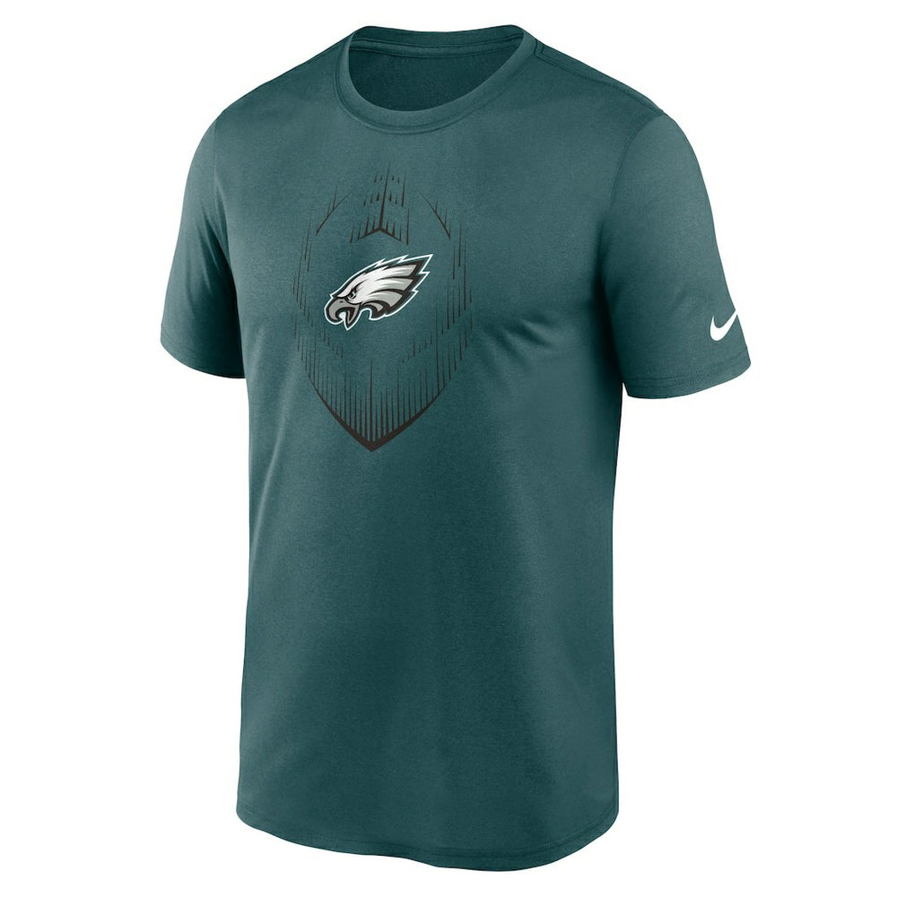 Philadelphia Eagles Primetime Legend Icon Performance T-Shirt Midnight Green