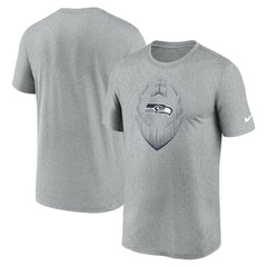 Seattle Seahawks Primetime Legend Icon Performance T-Shirt Heather Gray